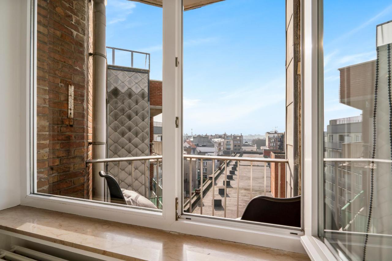 Fantastically Located Modern Apartment With Garage Available Oostende Bagian luar foto